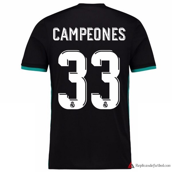 Camiseta Real Madrid Segunda equipación Campeones 2017-2018